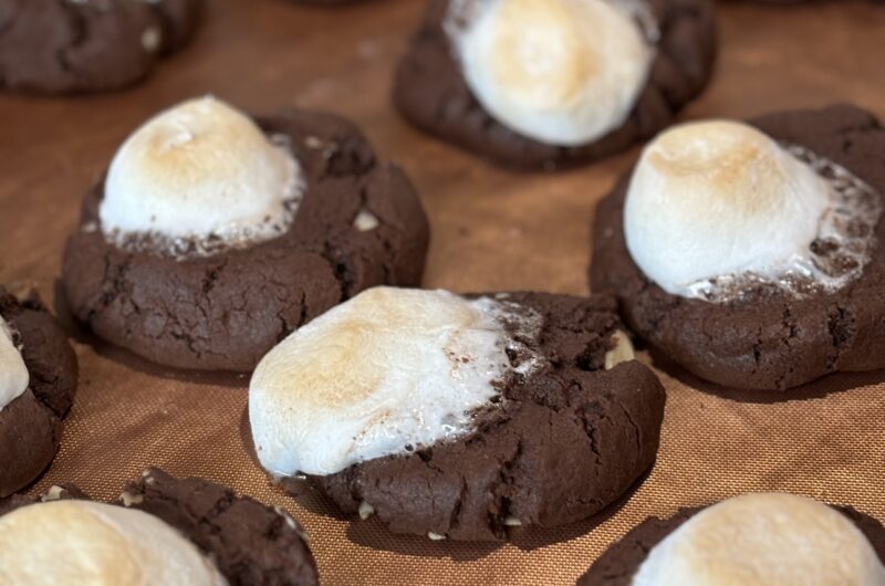 Chocolate Marshmallow Cookies