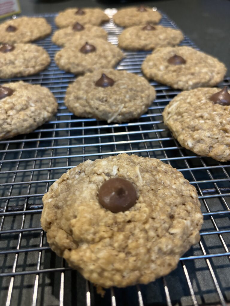 coconut oatmeal cookies
